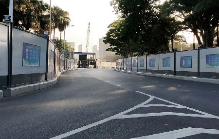 圍擋廠(chǎng)傢(jia)-深圳灣公(gōng)園圍擋項(xiang)目(mu)